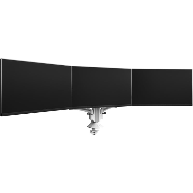 Chief Kontour K1C330W Desk Mount for Monitor, All-in-One Computer - White - TAA Compliant - Thumbnail 5