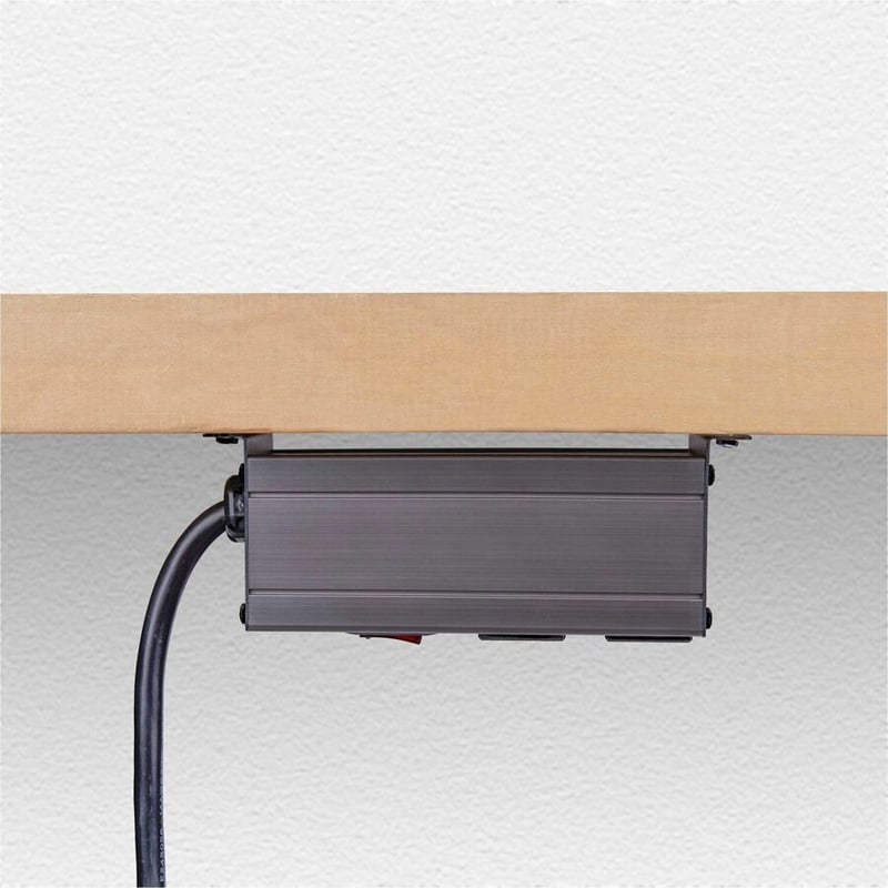 4-PORT INDUSTRIAL POWER STRIP - SURGE PROTECTION MOUNTABLE PDU - Thumbnail 2