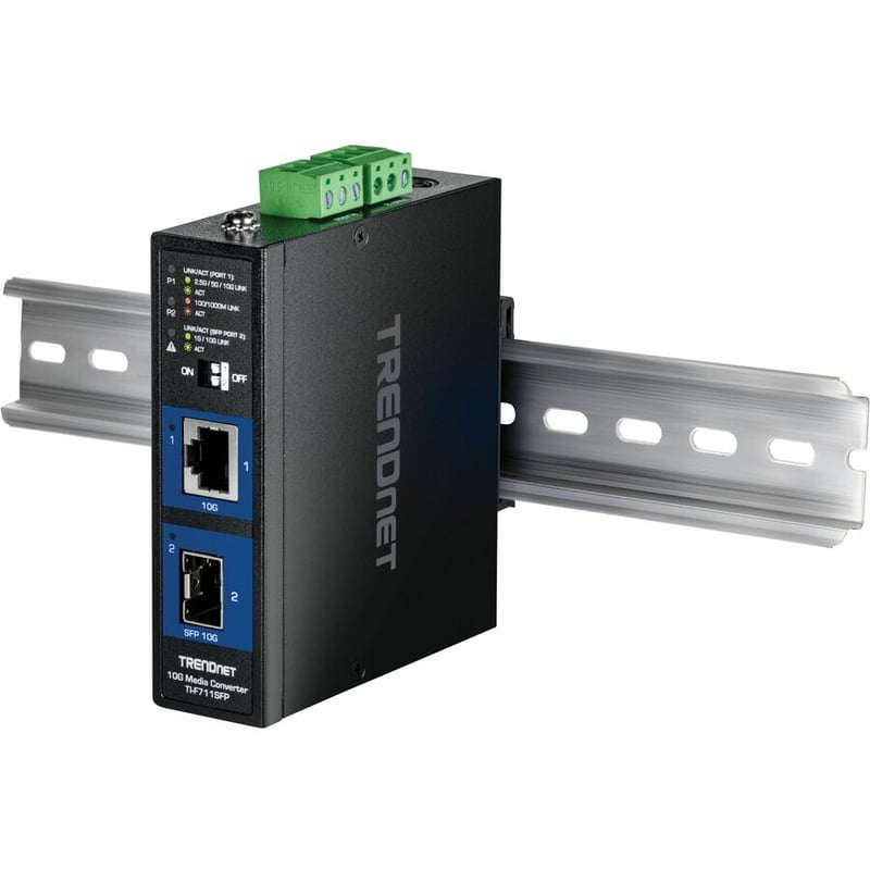 INDUSTRIAL 10G SFP+ MEDIA CONV ERTER - Thumbnail 5