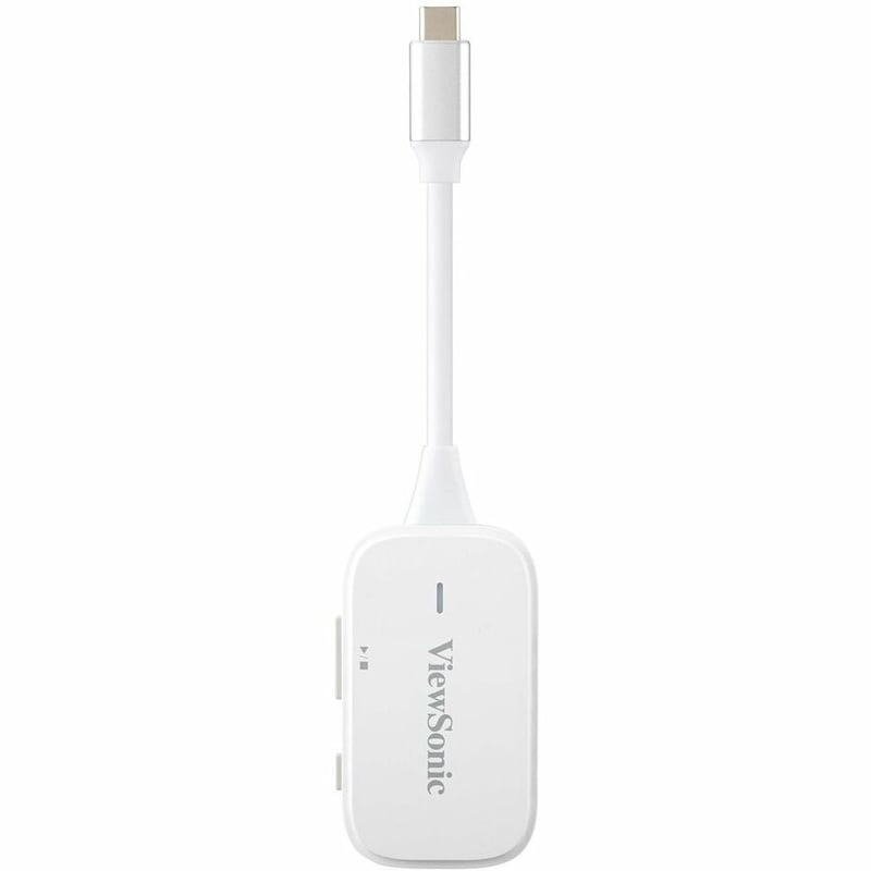 ViewSonic PJ-WPD-700 Wireless Screen Casting Kit w/ 1080p Support, USB-C, HDMI Inputs for Plug-and-Play Functionality - Thumbnail 5