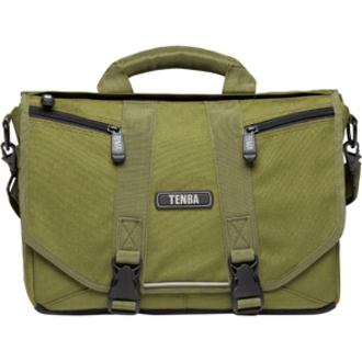 Tenba Mini Carrying Case (Messenger) for 13" Notebook - Olive - Thumbnail 2
