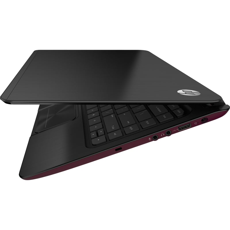 HP Envy Sleekbook 6-1100 6-1110us 15.6" Notebook - HD - AMD A-Series A8-4555M - 4 GB - 500 GB HDD - Ruby Red, Brushed Aluminum - Thumbnail 3