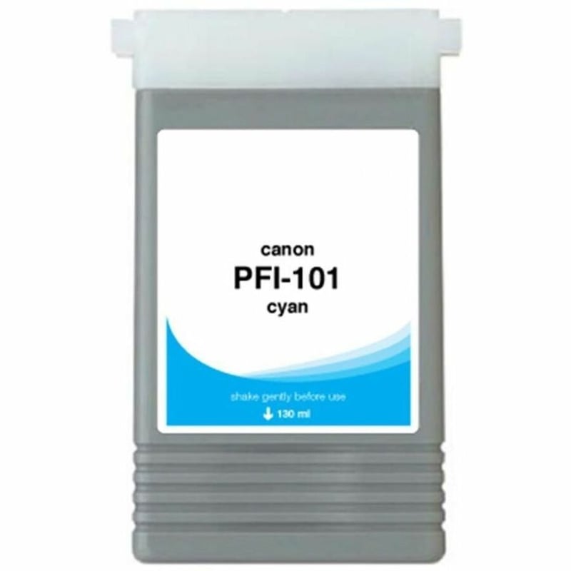 WF Non-OEM New Cyan Wide Format Ink Cartridge for Canon PFI-101 (0884B001AA) - Thumbnail 1