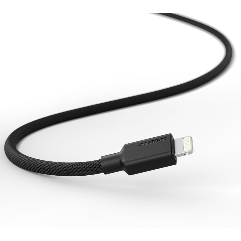 ALOGIC Elements PRO USB-A to Lightning 2m Cable - Black - Thumbnail 3