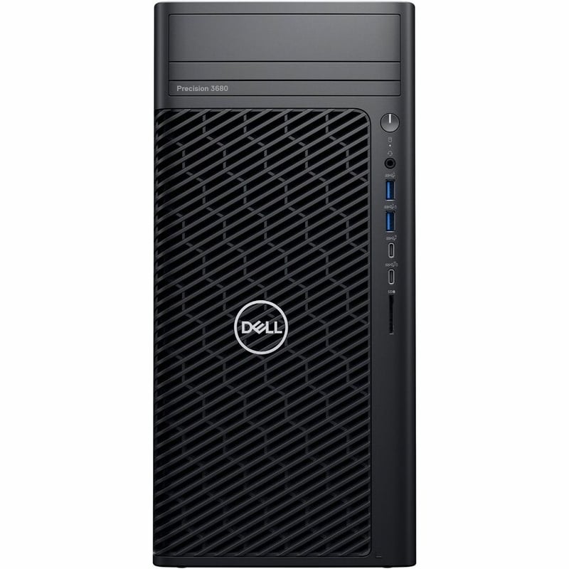 Dell Precision 3000 3680 Workstation - Core i5 14th Gen i5-14500 - vPro Technology - 16 GB - 512 GB SSD - Tower - Black
