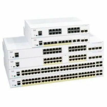 CBS350 MANAGED 16-PORT GE, POE, EXTPS,2X1GSFP REMANUFACTURED - Thumbnail 2