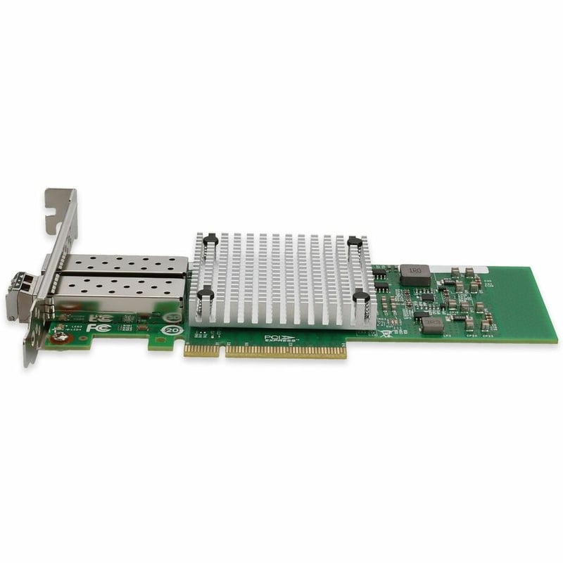 AddOn QLogic QLE3242-SR-CK Comparable 10Gbs Dual SFP+ Port 300m Network Interface Card with 2 10GBase-SR SFP+ Transceivers - Thumbnail 2