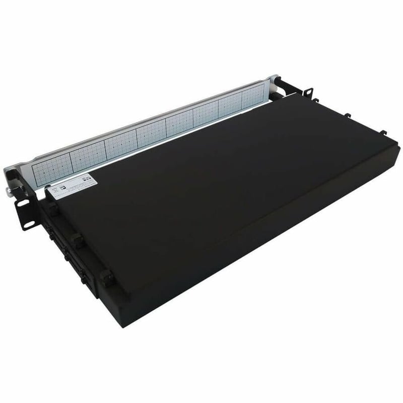 Eaton Tripp Lite Series Preloaded Fiber Panel, 1U - 2x (24F MTP/MPO-APC to 12x LC Duplex F/M) 24F Trunk Cables, OS2 Singlemode, 10 m (32.8 ft.) - Thumbnail 2