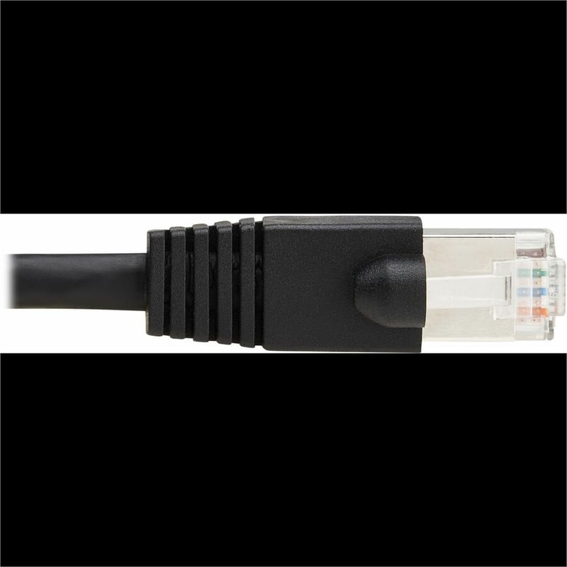 Eaton Tripp Lite Series Cat8 40G Snagless SSTP Ethernet Cable (RJ45 M/M), PoE, Black, 2 ft. (0.6 m) - Thumbnail 2