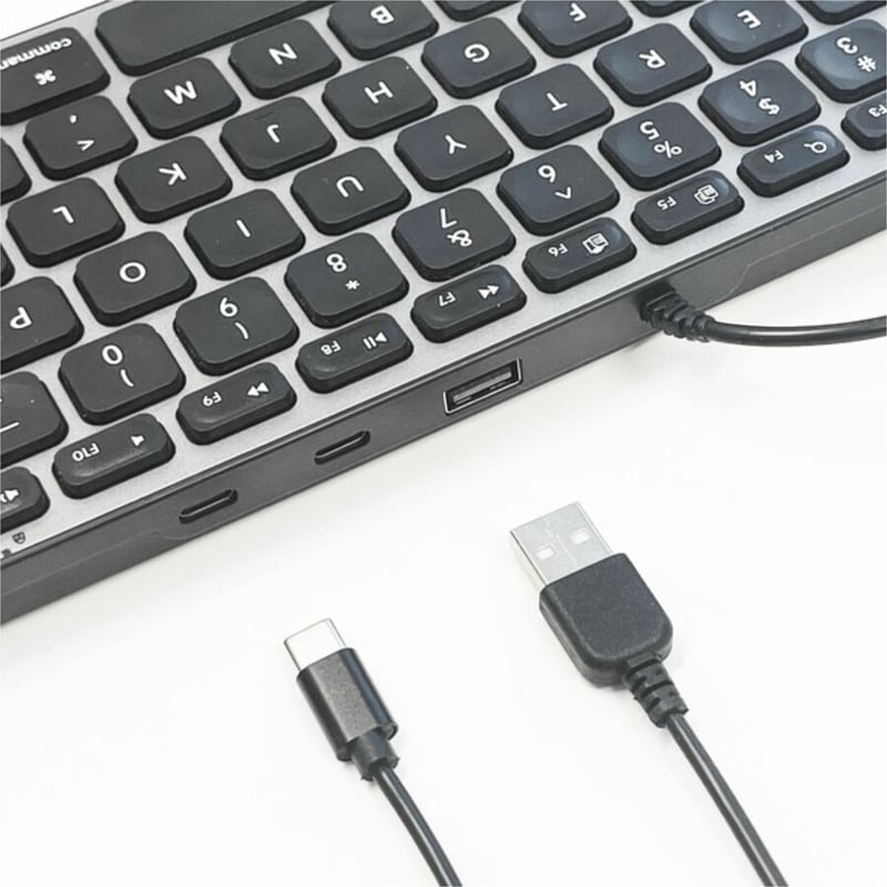 USB C A MAC KEYBOARD WITH HUB DUAL USB COMPACT - Thumbnail 2