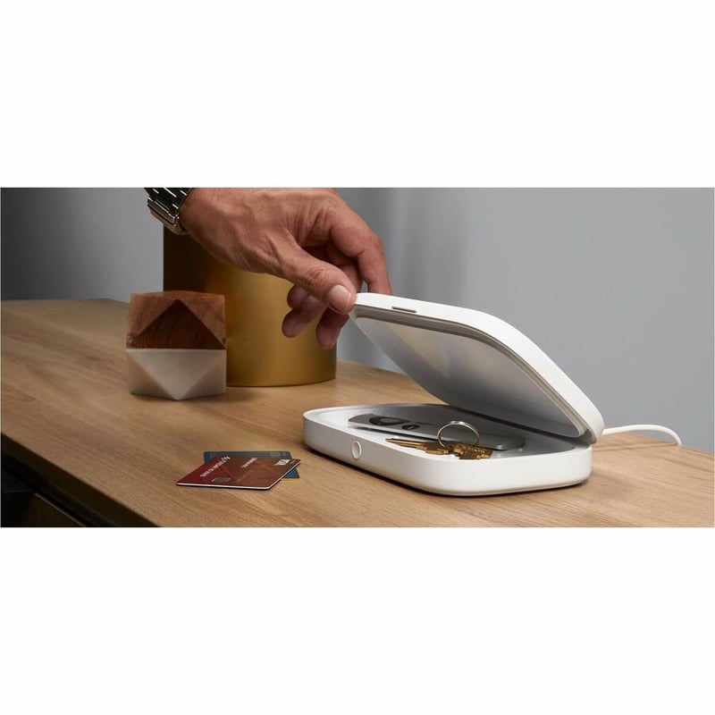 WIZ011TTWH - BOOSTCHARGE - UV SANITIZER + WIRELESS CHARGER - ELIMINATE UP TO 99. - Thumbnail 5