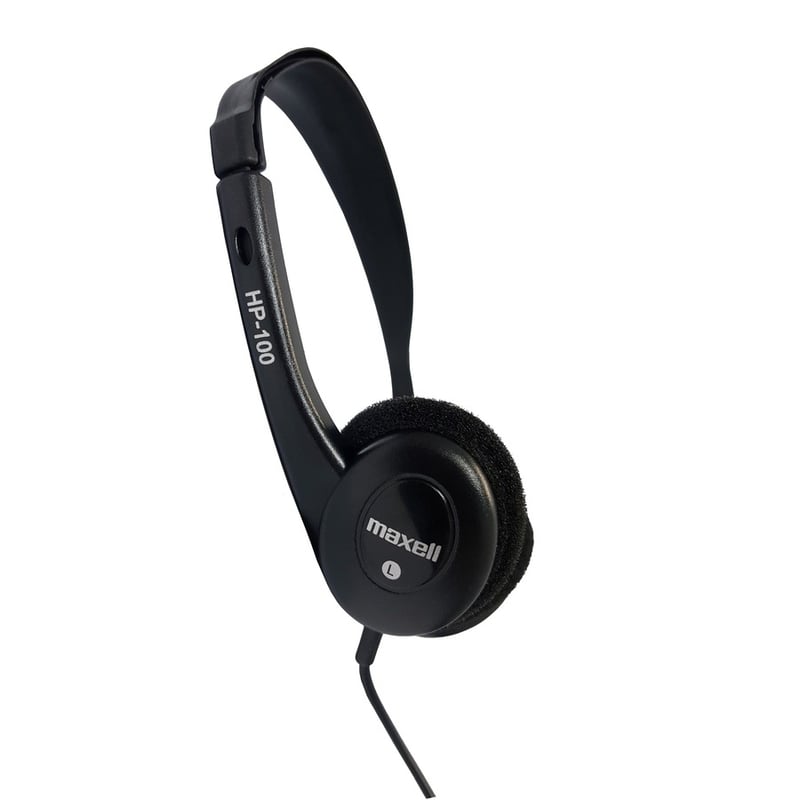 Maxell HP-100 Lightweight Stereo Headphone - Thumbnail 2