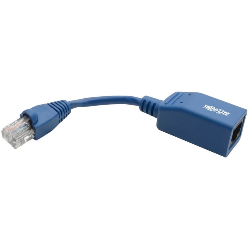 Tripp Lite by Eaton Cisco Console Rollover Cable Adapter (M/F) - RJ45 to RJ45, Blue, 5 in - Thumbnail 4