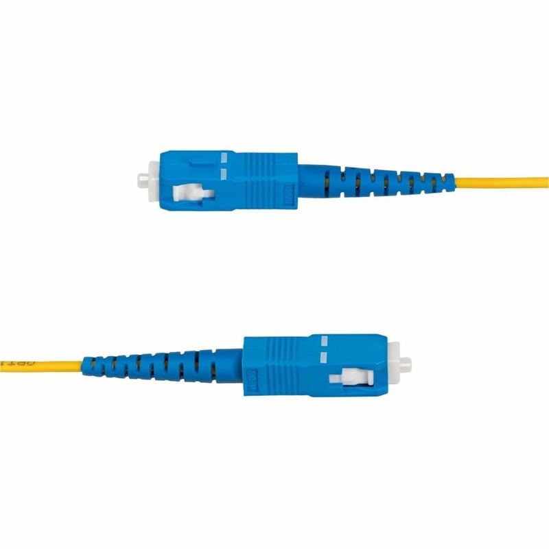 StarTech.com 15m (49.2ft) LC to SC (UPC) OS2 Single Mode Simplex Fiber Optic Cable, 9/125m, 40G/100G, LSZH Fiber Patch Cord - Thumbnail 5