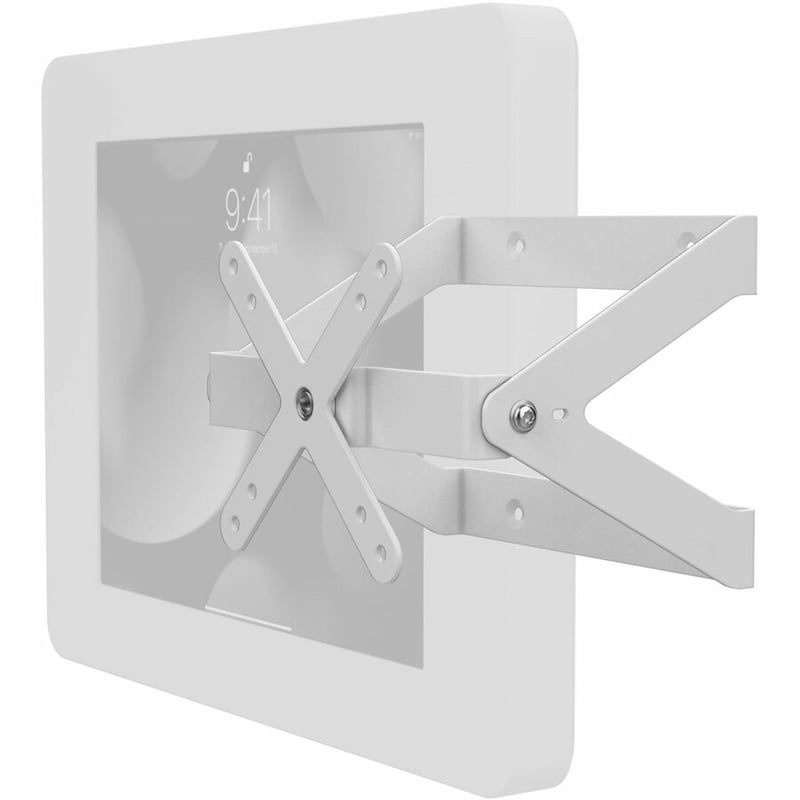 CTA Digital VESA Compatible Desk or Wall Mount with Full Rotation (White) - Thumbnail 2