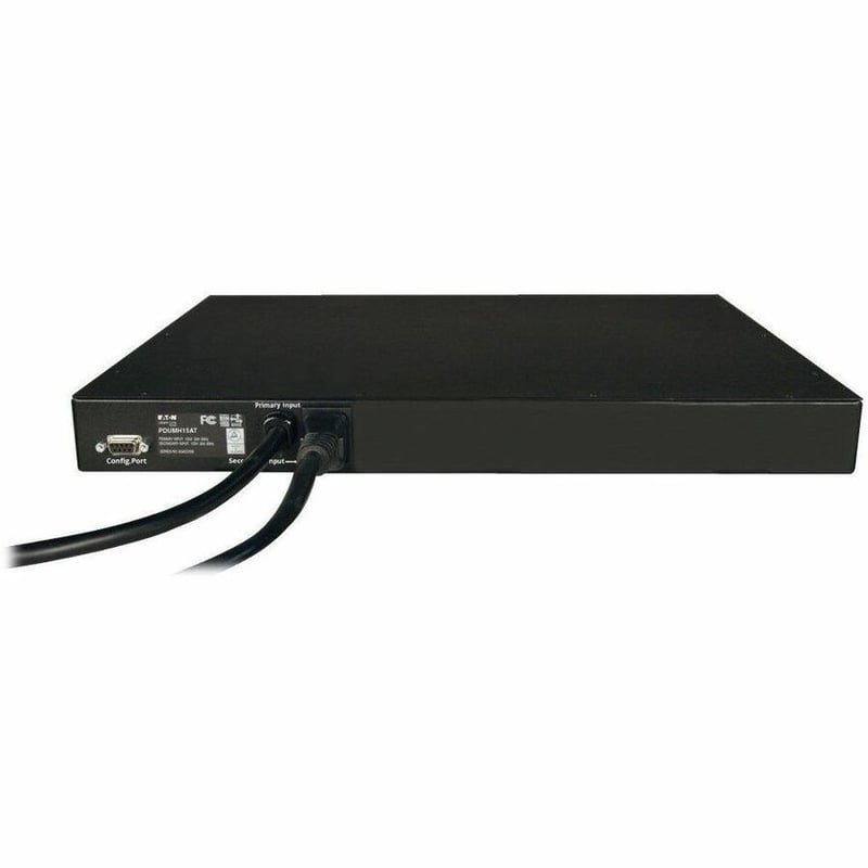 Tripp Lite by Eaton PDU 1.4kW Single-Phase Local Metered Automatic Transfer Switch PDU 2 120V 5-15P 15A Inputs 8 5-15R Outputs 1U TAA - Thumbnail 2
