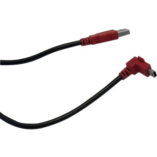 POWER CABLE, USB, 3.0M (9.8FT), RIGHT ANGLE, UM-1080CP-B, RED (STANDARD)