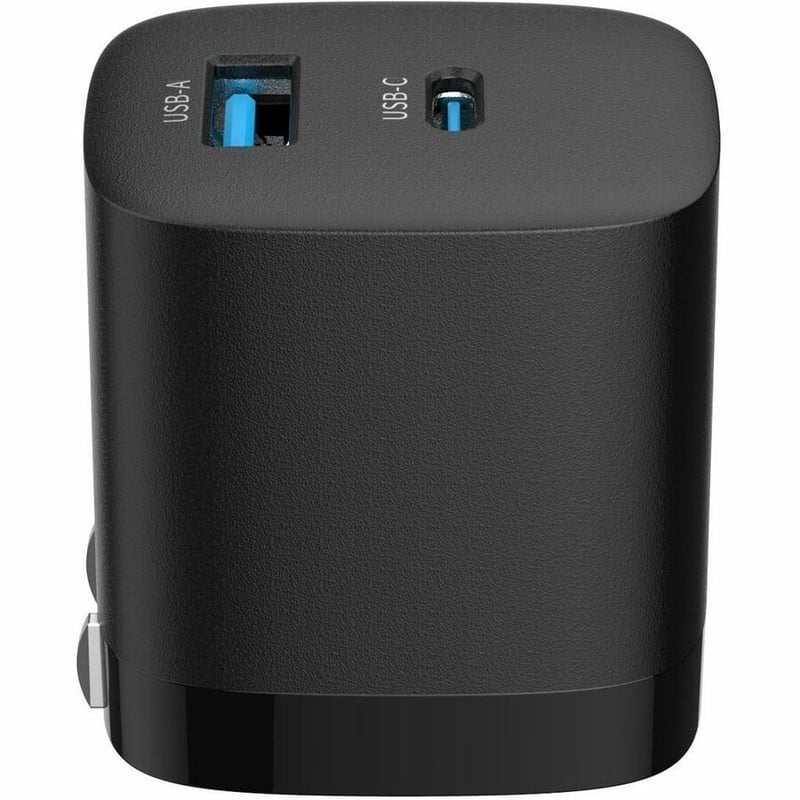 4XEM 33W GaN Wall Charger Dual Output 4XEM - Black - Thumbnail 3