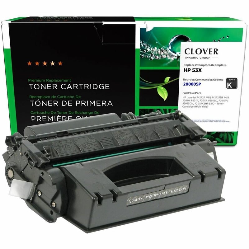 Clover Imaging Remanufactured High Yield Toner Cartridge for HP 53X (Q7553X) - Thumbnail 1