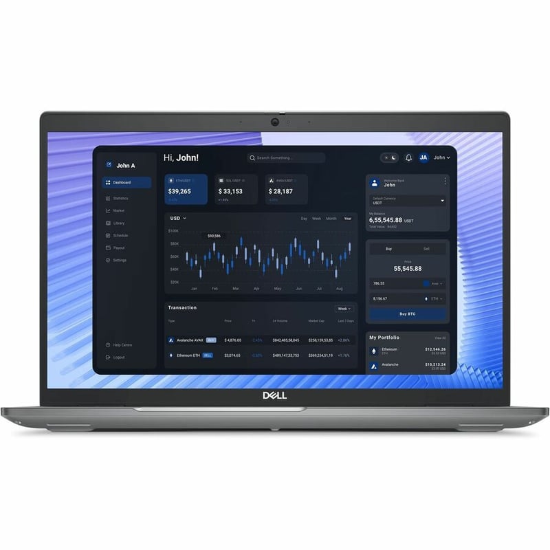 Dell Precision 3000 3590 15.6" Mobile Workstation - Full HD - 60 Hz - Intel Core Ultra 5 135H - vPro Technology - Intel Evo Platform - 16 GB - 512 GB SSD - English (US) Keyboard - Titan Gray