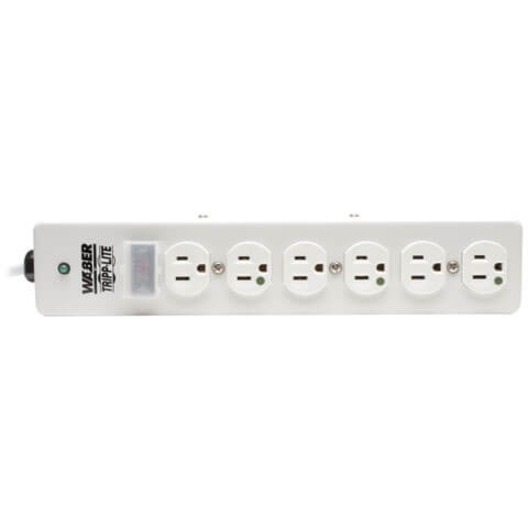 Tripp Lite by Eaton Hospital-Grade Surge Protector with 6 Hospital-Grade Outlets 10 ft. (3.05 m) Cord 1050 Joules UL 1363 Not for Patient-Care Rooms - Thumbnail 3
