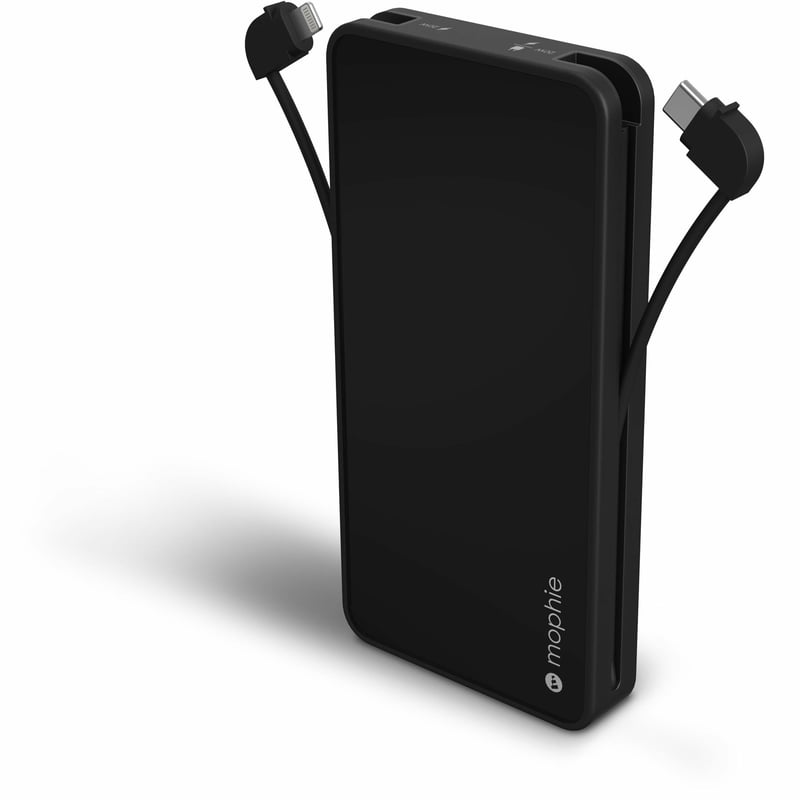 MOPHIE POWERSTATION PLUS 10K PORTABLE BATTERY PACK-BLACK - Thumbnail 1
