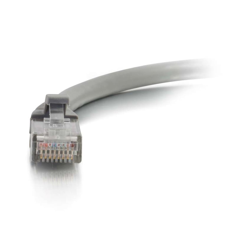 C2G 150ft Cat6a Snagless Unshielded UTP Network Patch Ethernet Cable - Gray - Thumbnail 2