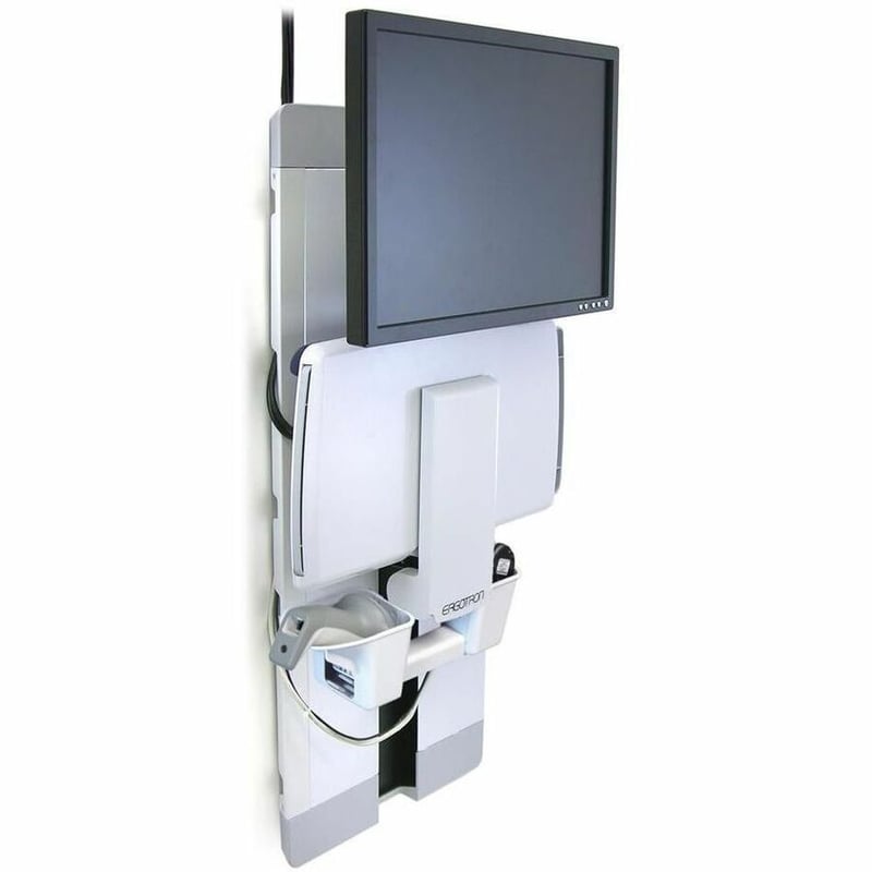 Ergotron StyleView 60-609-216 Lift for Flat Panel Display, Keyboard, Monitor - White - Thumbnail 2