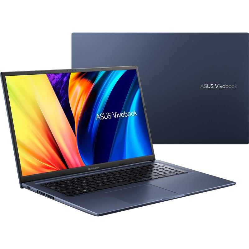 Asus Vivobook 17X S1703QA-DS71 17.3" Notebook - Full HD - AMD Ryzen 7 5800H - 8 GB - 512 GB SSD - Quiet Blue - Thumbnail 1