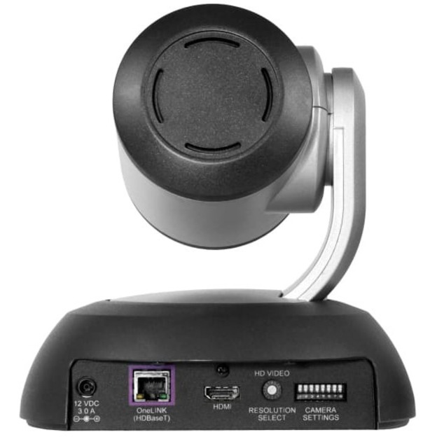 Vaddio RoboSHOT Video Conferencing Camera - 2.1 Megapixel - 60 fps - Silver, Black - Thumbnail 4