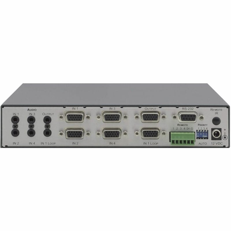 Kramer 4x1 Computer Graphics Video & Stereo Audio Standby Switcher - Thumbnail 2