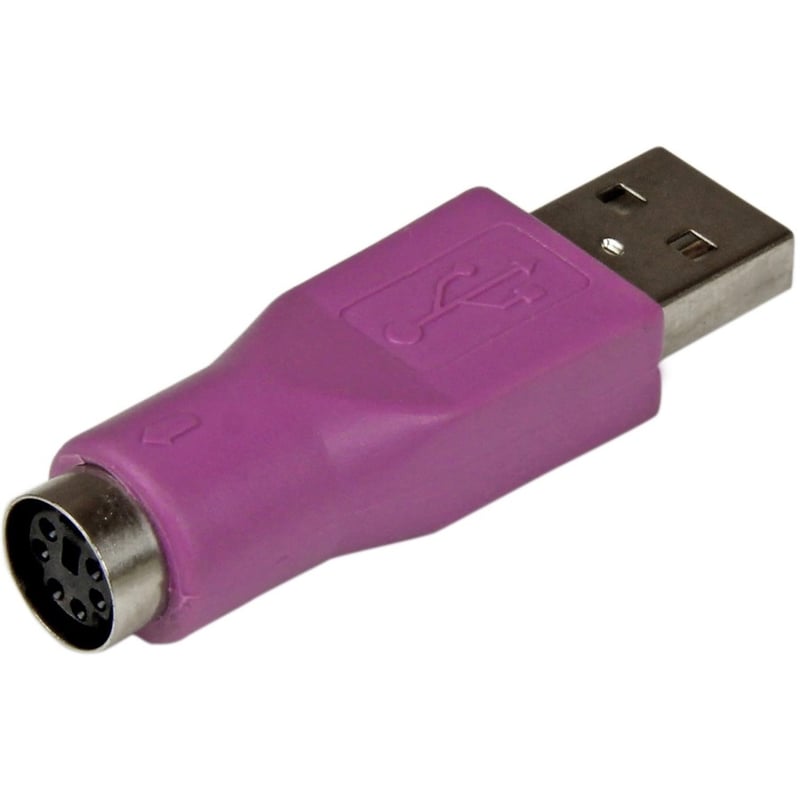 StarTech.com - Keyboard adapter - 6 pin PS/2 (F) - 4 pin USB Type A (M) - Thumbnail 2