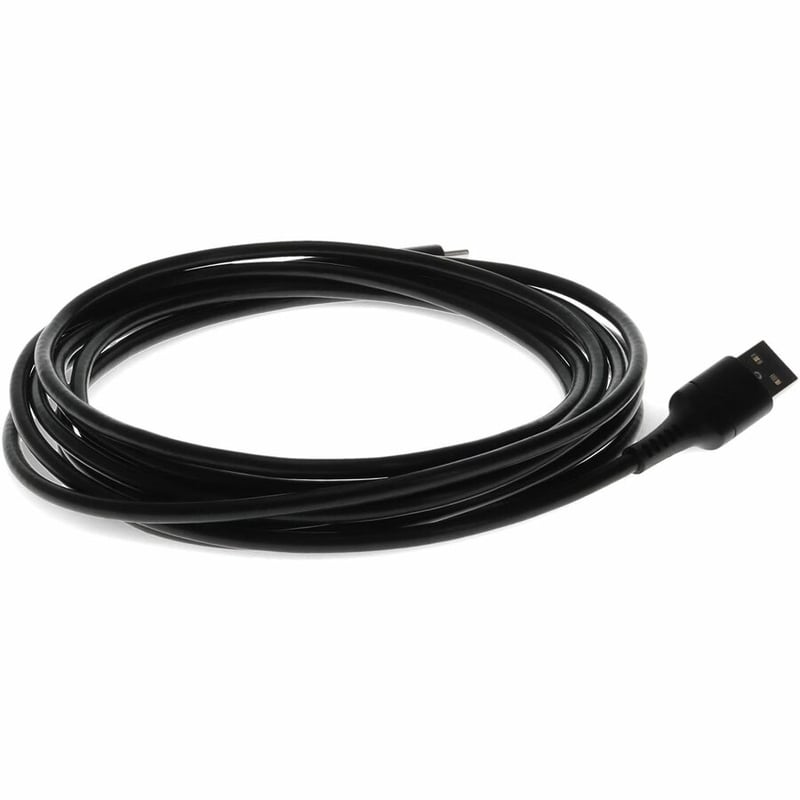 AddOn 1.0m (3.3ft) USB-C Male to USB 2.0 (A) Male Sync and Charge Black Cable - Thumbnail 5