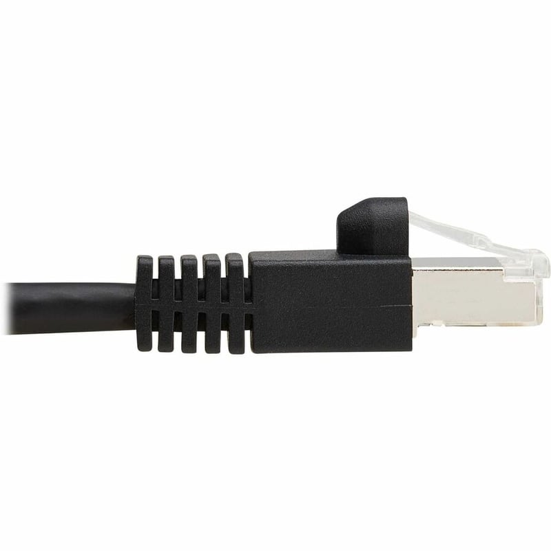 Eaton Tripp Lite Series Cat8 40G Snagless SSTP Ethernet Cable (RJ45 M/M), PoE, Black, 3 ft. (0.9 m) - Thumbnail 3