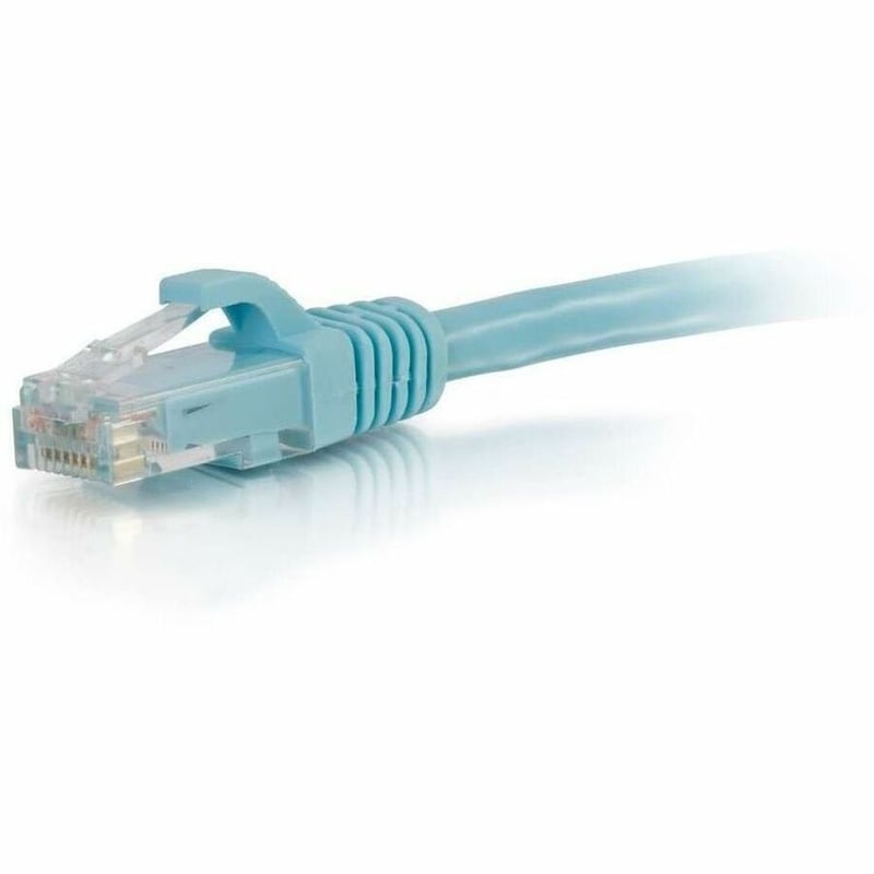 75FT CAT6A SNAGLESS UTP CABLE-AQUA - Thumbnail 2