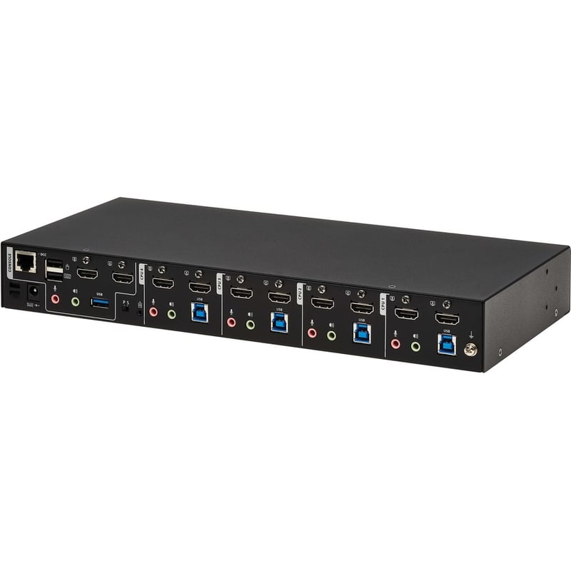 Tripp Lite by Eaton 4-Port HDMI Dual-Display KVM Switch - 4K 60 Hz USB 3.2 Gen 1 HDCP 2.2 USB Sharing - Thumbnail 3