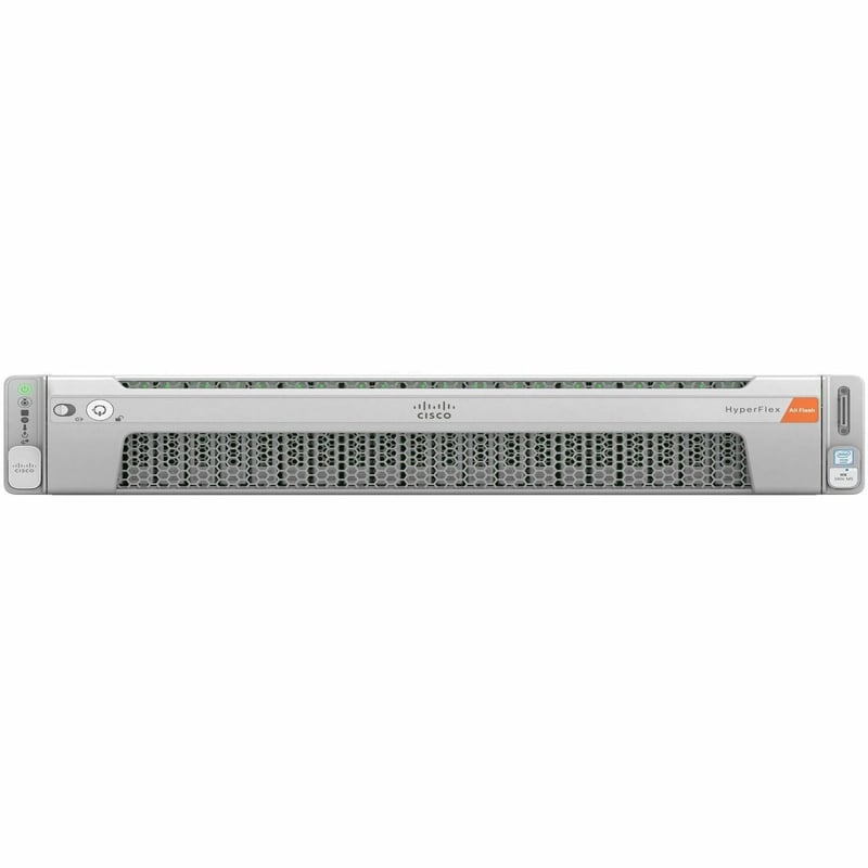 Cisco HyperFlex HXAF240c M5 2U Rack Server - 2 Xeon Silver 4114 2.20 GHz - 384 GB RAM - 240 GB SSD - 12Gb/s SAS Controller - Thumbnail 1