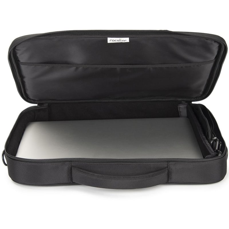 Rocstor Premium 15.6" & 16" Professional Frontloading Universal Briefcase Laptop Case - Weather & Water Resistant - RFID Blocking Pocket - Lightweight - Exterior 1200D Polyester & Interior 210D Polyester Material- Fits 15in, - Thumbnail 2