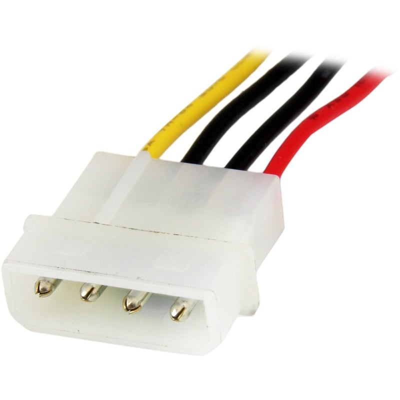 StarTech.com 12in LP4 Power Extension Cable - M/F - Thumbnail 2