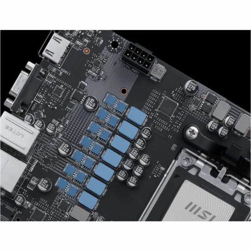 PRO B840M-B MOTHERBOARD AMD AM5 DDR5 128GB - Thumbnail 5