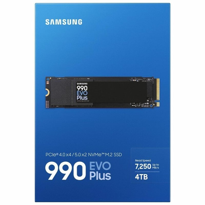 KIT SAMSUNG 990 EVO PLUS 4TB PCIE GEN 4.0 X4 / 5.0 X2 NVME 2.0 - Thumbnail 5