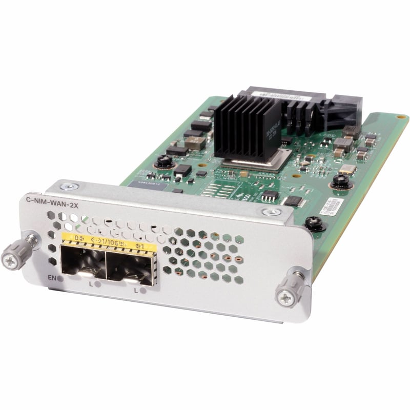 Cisco 2-port 1/10Gbps SFP/SFP+ NIM with WAN MACsec - Thumbnail 1