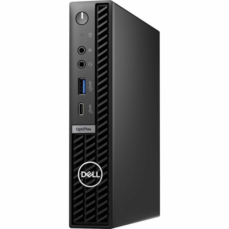 Dell OptiPlex 7000 7010 Desktop Computer - Intel Core i5 13th Gen i5-13500T Tetradeca-core (14 Core) 1.60 GHz - 16 GB RAM DDR5 SDRAM - 256 GB M.2 PCI Express NVMe SSD - Micro PC - Black - Thumbnail 2