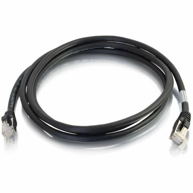 Quiktron Q-series Patch Cords, Cat6 Shielded, Booted, Yellow, 5 Ft