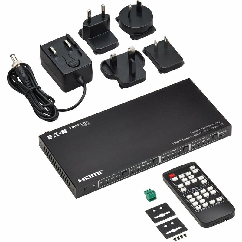 4X4 HDMI MATRIX SWITCH VIDEO WALL CONTROLLER 4 HDMI INPUT/OUTPUT - Thumbnail 5
