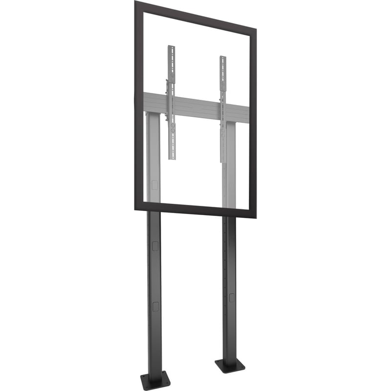 Chief Fusion Single Bolt-Down Display Mount - For Displays 42-80" - Black - Thumbnail 2