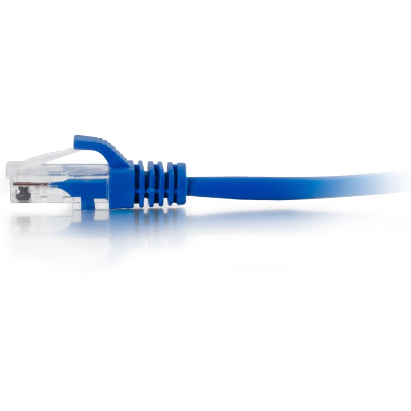 C2G 10ft Cat5e Ethernet Cable - Snagless Unshielded (UTP) - Blue - Thumbnail 4