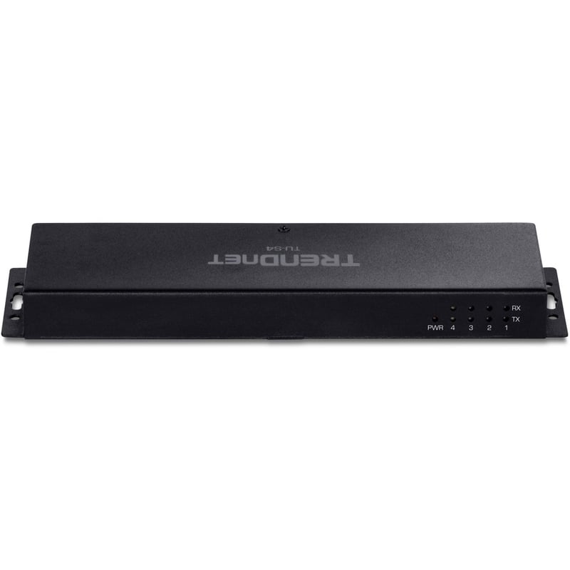 TRENDnet TU-S4, 4-Port USB to Serial RS232 Hub, Black - Thumbnail 5