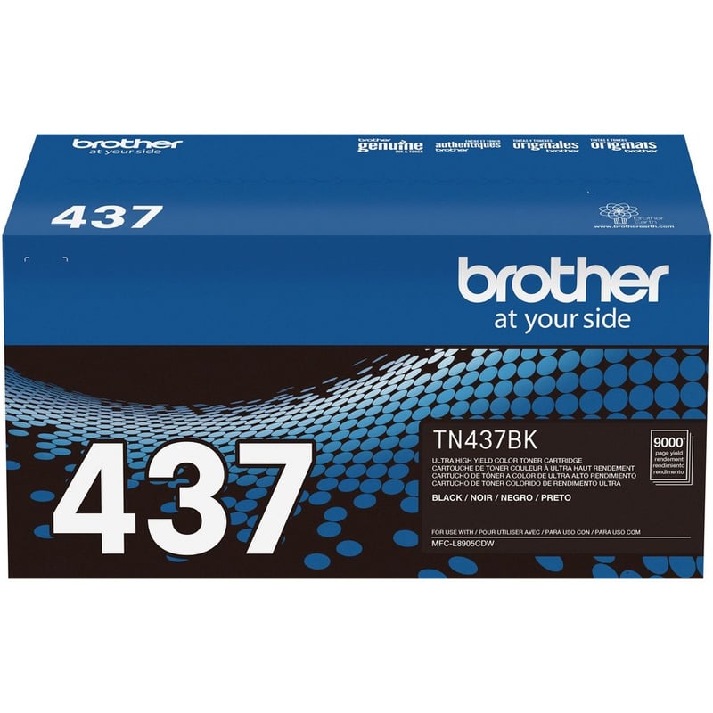 Brother TN437BK Original Ultra High Yield Laser Toner Cartridge - Black - 1 Each - Thumbnail 5