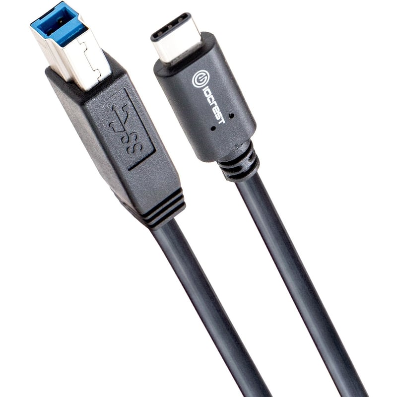 IO Crest USB Type-C to USB 3.1 Standard-B Cable - Thumbnail 1